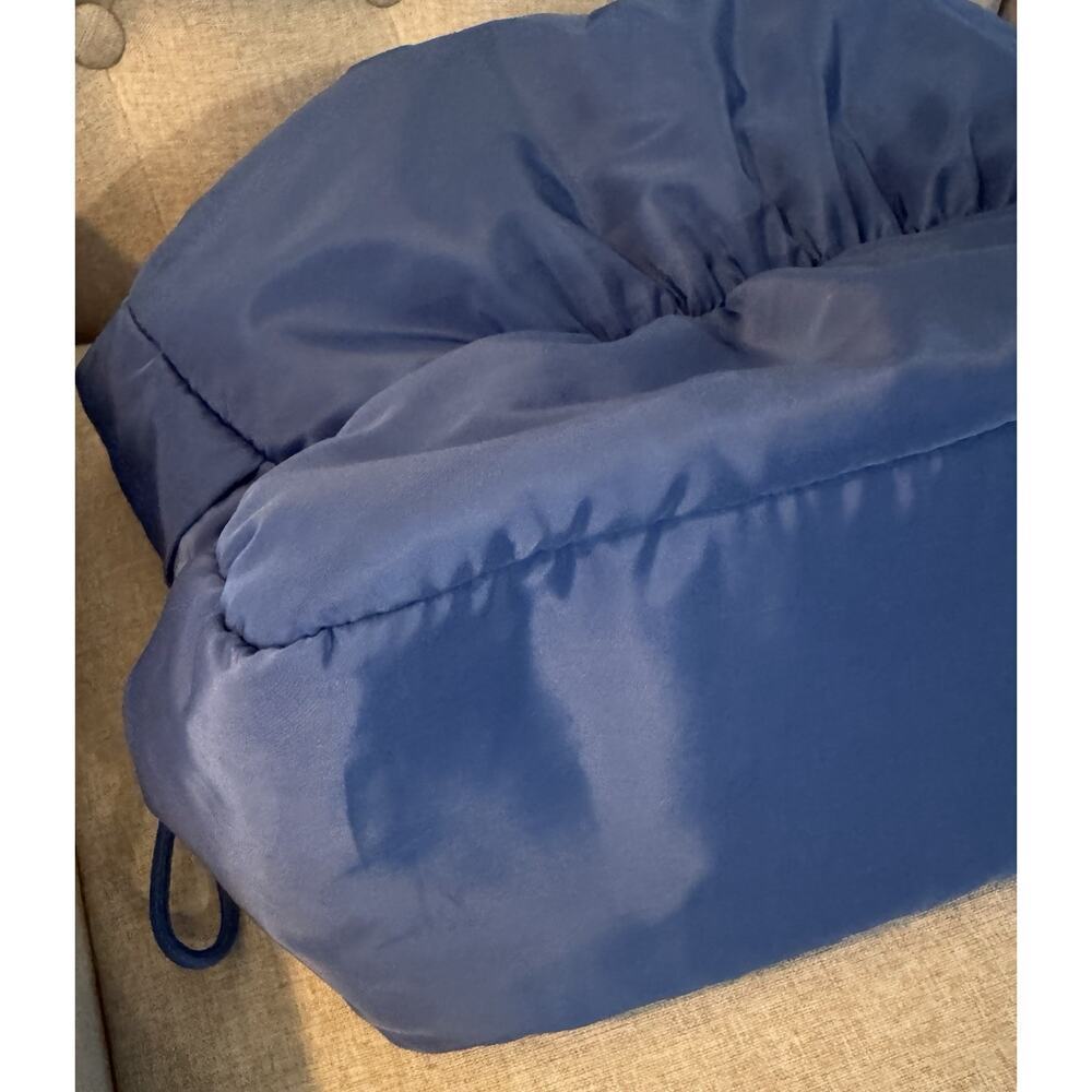 Bearpaw Bag Style Blue Quilted Zipper Shoulder Bag - Picture 11 of 13